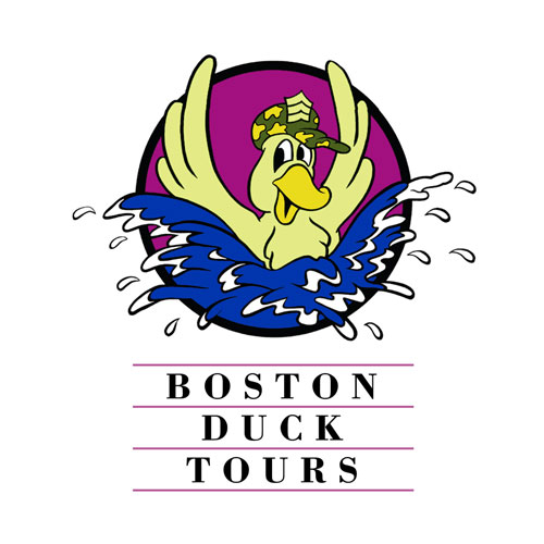 Logo design and branding for Boston Duck Tours, an amphibious tour company