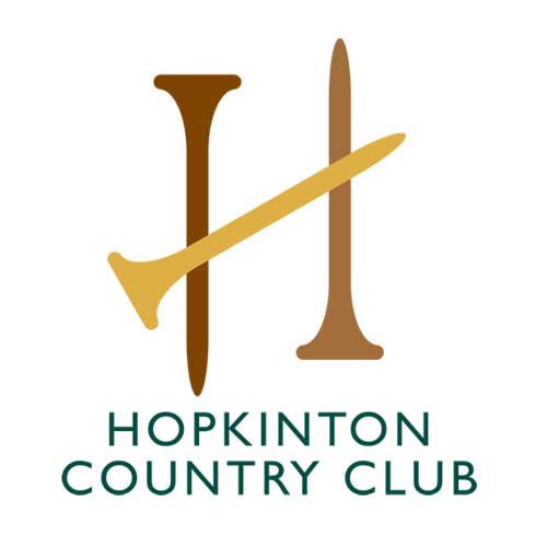 Logo design and branding for golf course in Hopkinton, MA